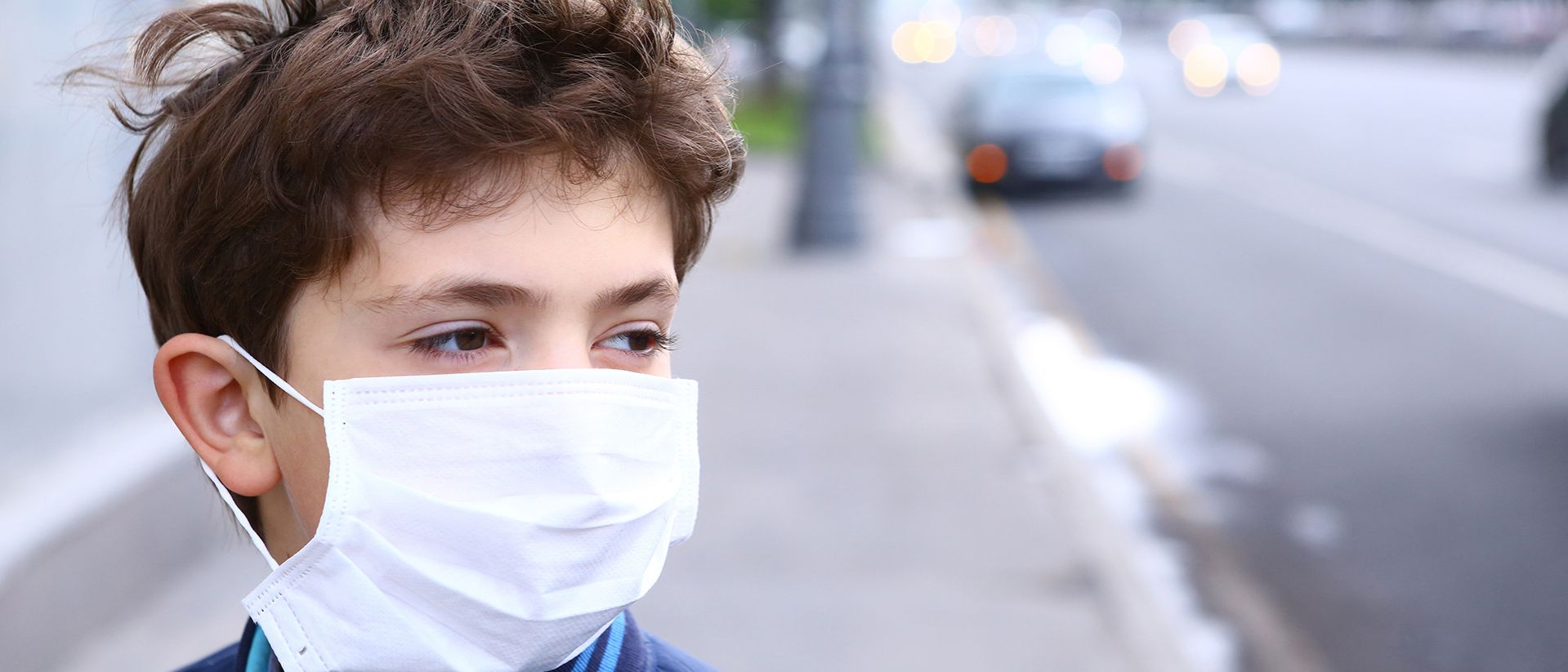 Quanto PM10 respira un bambino mentre va a scuola